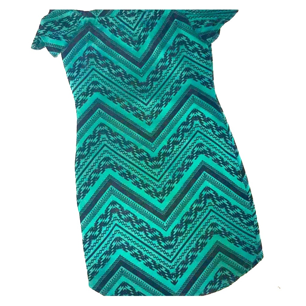 Green Off Shoulder Mini Dress Velvet Design